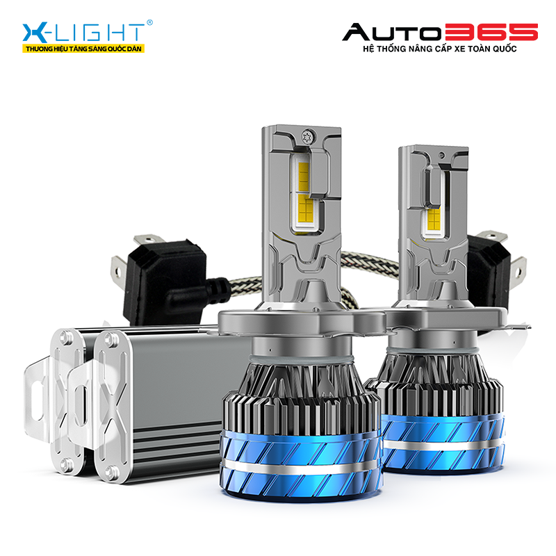 BÓNG LED NAOEVO S8 PRO - NHIỆT MÀU 4300K - CHÂN H4